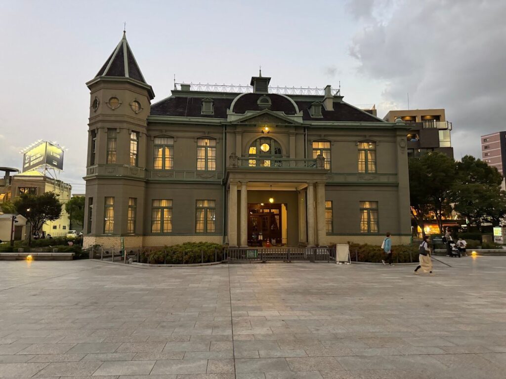 旧福岡県公会堂貴賓館の外観