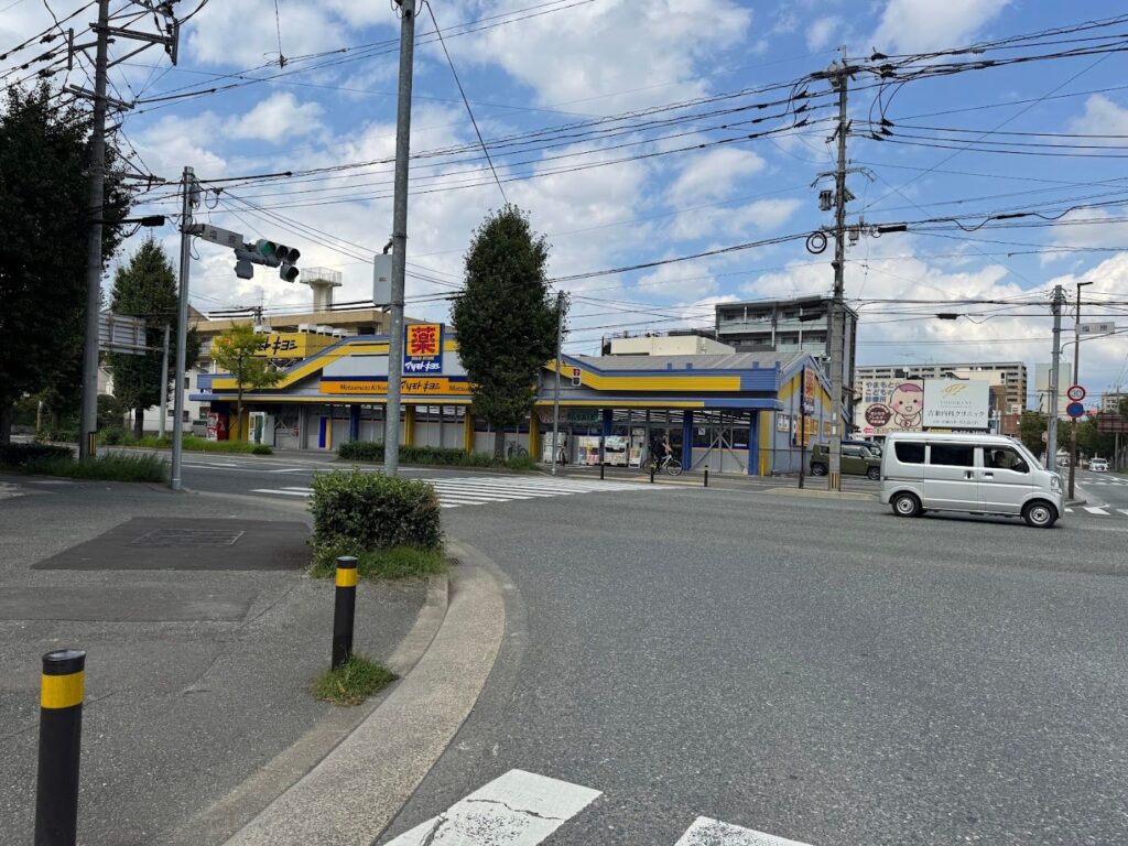 大橋の街並み