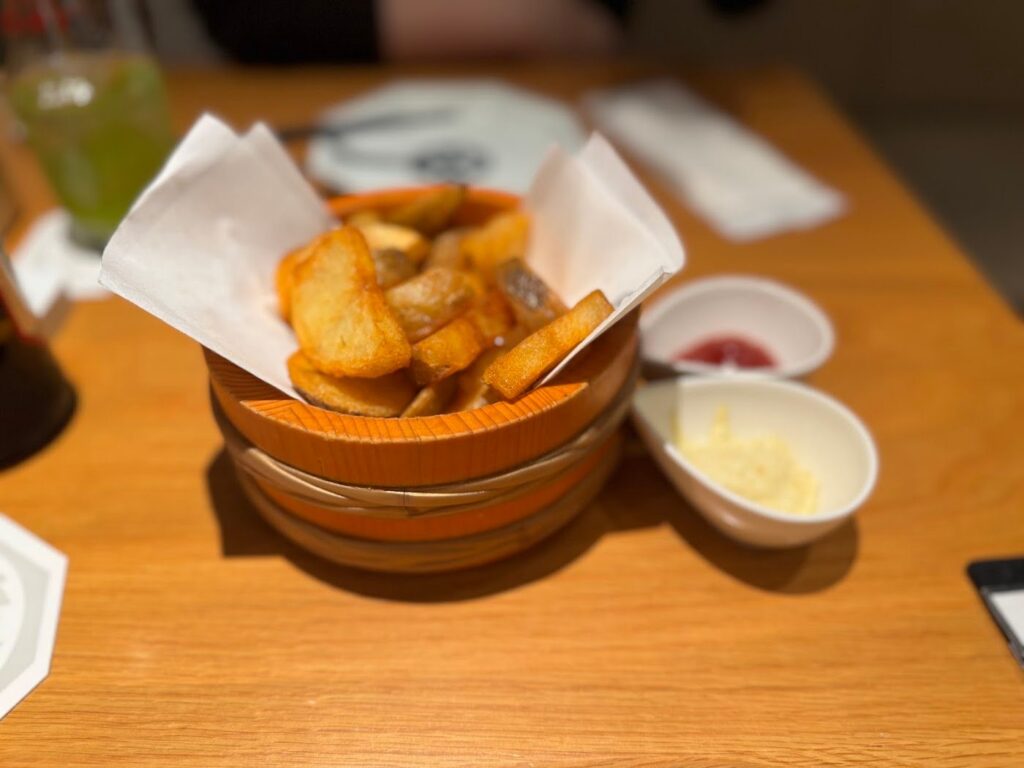 うお田のフライドポテト